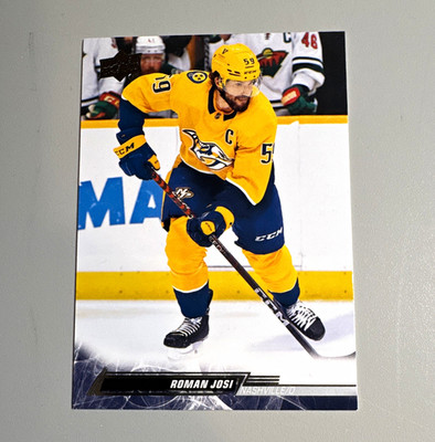 Upper Deck 2022-23 Series 1 Roman Josi #104 Nashville Predators NHL Karte