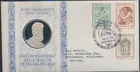 LS81254 Italy 1975 Michelangelo art FDC numis letter used