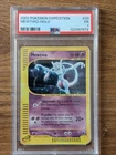 2002 Pokemon Expedition PSA 1 Mewtwo Holo #20 E-Reader Poor PR FRESH GRADE CASE