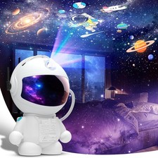 Astronaut Planetarium Projector for Bedroom, 12 Image Discs, Galaxy Projector