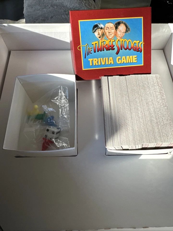 The Official Three Stooges Trivia Game Sealed In Plastic 2000 By Talicor - Image 2 of 4