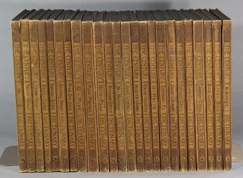 William Dwight Whitney / Century dictionary an encyclopedic