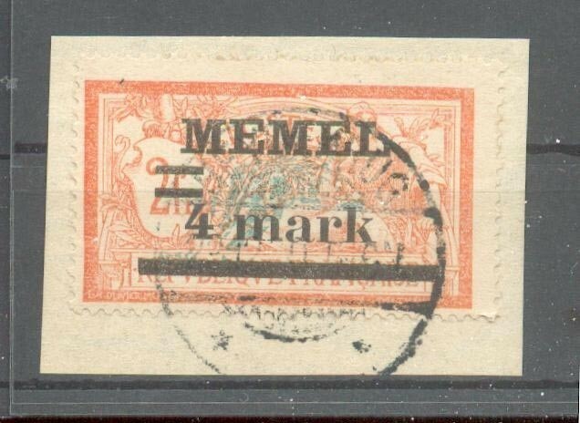 Memel 31IyPFIa FAT 4 Embossed 400EUR (25485