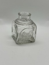 Sanford Manufacturing Co Embossed Ink Bottle SM Co. Chicago, IL Antique 2 oz