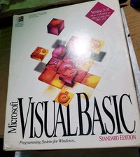 New Microsoft Visual Basic Programming System For Windows Standard Edition 3.0