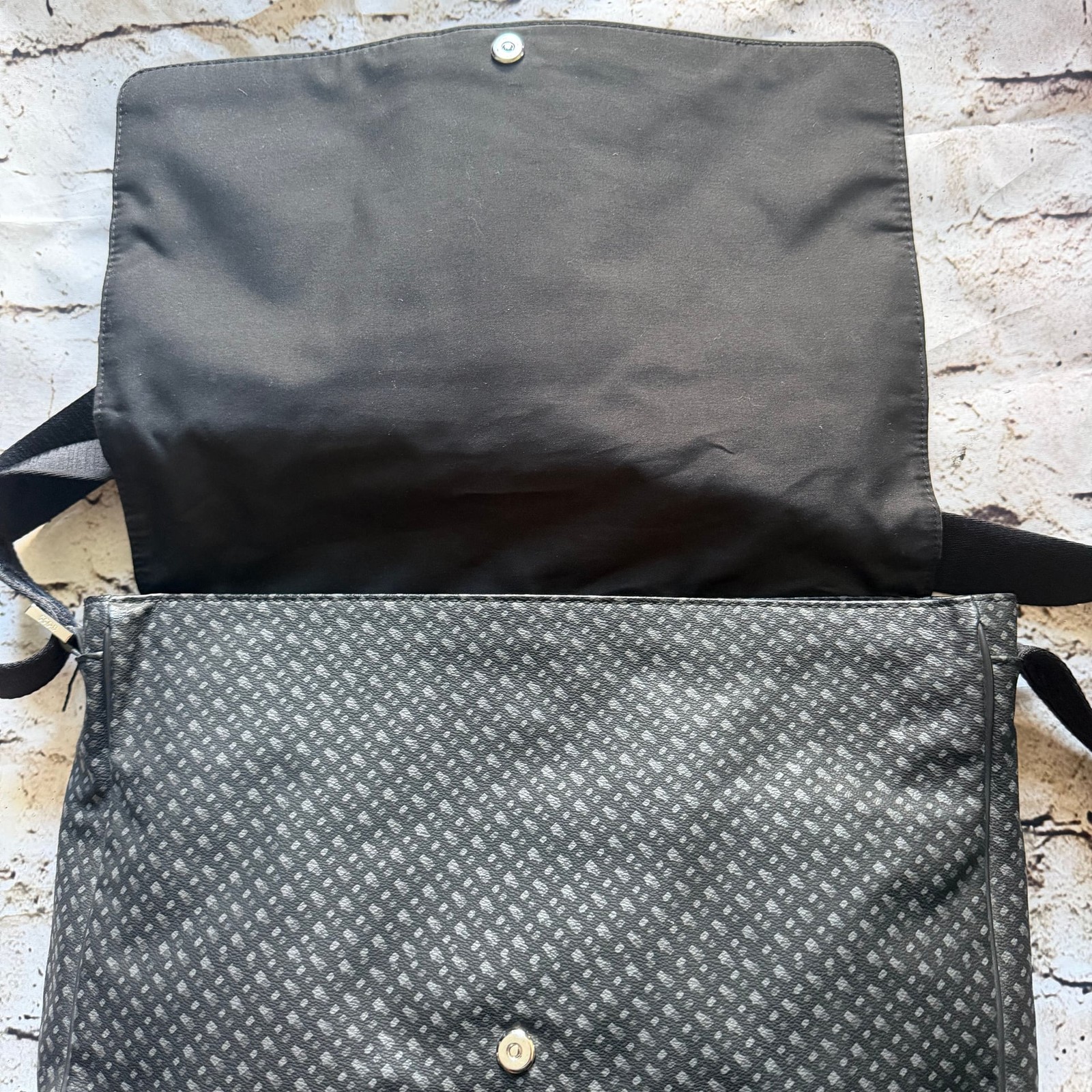 New Authentic Hugo Boss Byron Logo Large Leather Briefcase Messenger Bag