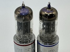 2 TUNG SOL 5687 BLACK PLATE MATCHED PAIR NOS TUBES 6900 7119 Amplitrex Test KT4