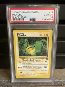 Pikachu Black Star Promo Psa 10 | eBay
