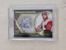 2025 Topps Five Star Barry Larkin Auto /25- Cincinnati Reds - PP-BLA - Encased 