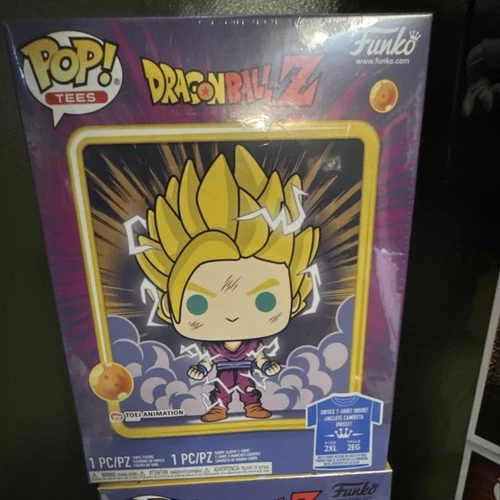 Funko Pop! Dragon Ball Z Son Gohan Glow Vinyl Figure & Unisex T-Shirt 2XL
