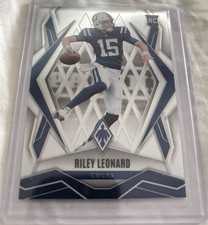 2025 Panini Phoenix Riley Leonard Rookie #170 Colts Football Card