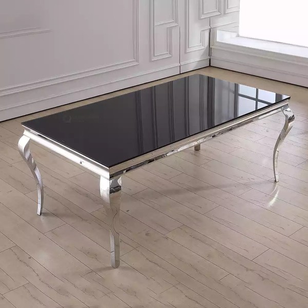 Grauer Esstisch Rechteckiger Esszimmer Tisch Luxus Holztische Tische-image
