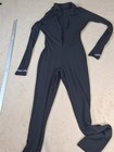 Lucky Label Women’s Black Ribbed Long Sleeve Full-Length Unitard Jumpsuit — photo 1