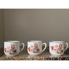 Antique Set of 3 German Child's Tea Cups