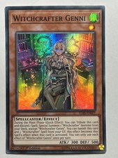 Witchcrafter Genni 1st Ed Super Rare Ignition Assault IGAS-EN021 LP-LP YuGiOh