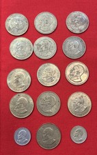 lot coins From Kenya . 1966- 1971