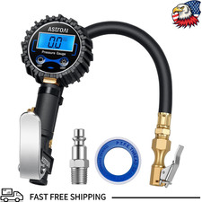 Digital Tire Pressure Gauge Inflator 3-250 Psi 1 Precision Backlit Color Blue Digital Tire Pressure Gauge Inflator 3-250 Psi 1 Precision Backlit Color Blue