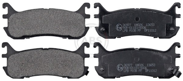 Bremsbelagsatz Scheibenbremse A.B.S. 36927 FüR 323 NB NA BA MX Mazda 2 5 1 16V-image