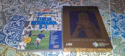 Box + 4 DVDs neu ITALIEN WELTMEISTER 2006 + ITALIEN DEUTSCHLAND 3-1 TELECR INTEGR