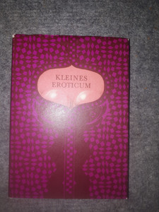 Kleines EROTICUM-Eulenspiegel-1 .Auflage 1983-95 Seiten mit Schutzumschlag-14,5x