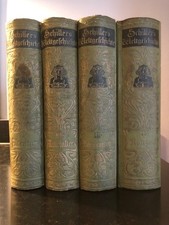 Schiller, Weltgeschichte Geschichtsbuch Jugendstileinband