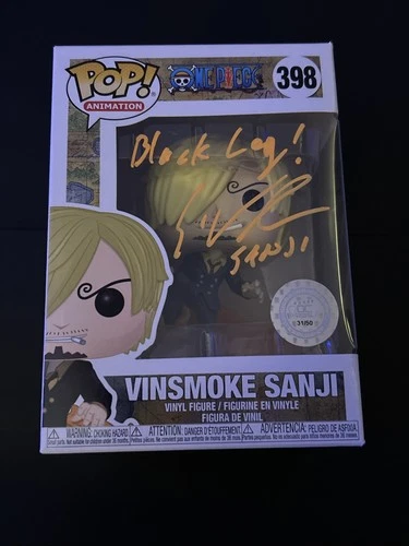Funko Pop! Vinyl: One Piece - Vinsmoke Sanji #398 Signed by Eric Vale