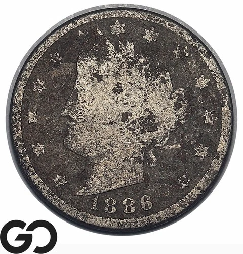 1886-P Liberty Nickel — photo from another recent sale