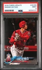 SHOHEI OHTANI 2018 TOPPS UPDT 3-GM HR STREAK ROOKIE RC #US189 PSA 9 MINT DODGERS