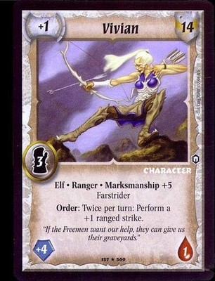 Vivian - Elves - Warlord Saga of the Storm