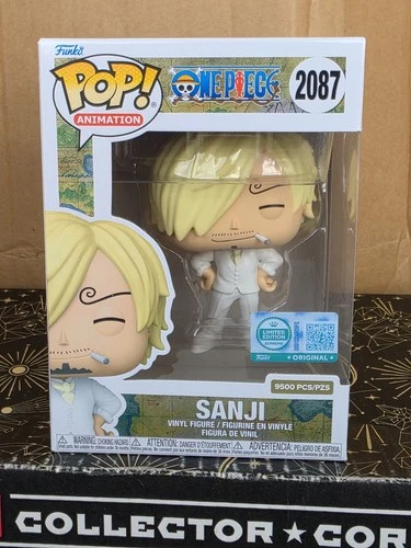 Funko Pop Vinyl - Animation #2087 Sanji Whole Cake - New - One Piece - Ltd 9500