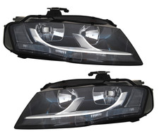 Scheinwerfer Set für Audi A4 8K Limo Avant 2007-2011 H7 LWR Stellmotor TYC