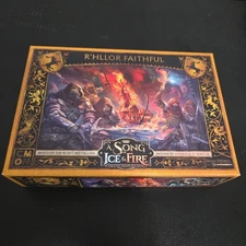 Baratheon R'hllor Faithful A Song of Ice & Fire Miniatures ASOIAF CMON Open Box