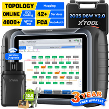 2025 XTOOL D8W V2.0 All System Diagnostic Too...