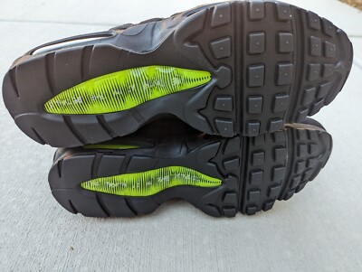 DS NIKE AIR MAX 95 DENHAM GREY VOLT NEON sz 9 dunk presto off