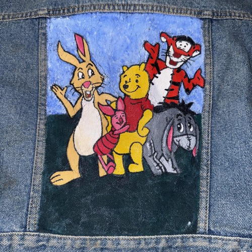 Vintage Old Navy Kids Disney Denim Jean Jacket 90’s Very Nice - Picture 2 of 8