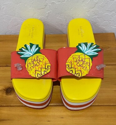 Women's Kate Spade NY Slip On Sandals Size 10B Inflatable/Blow