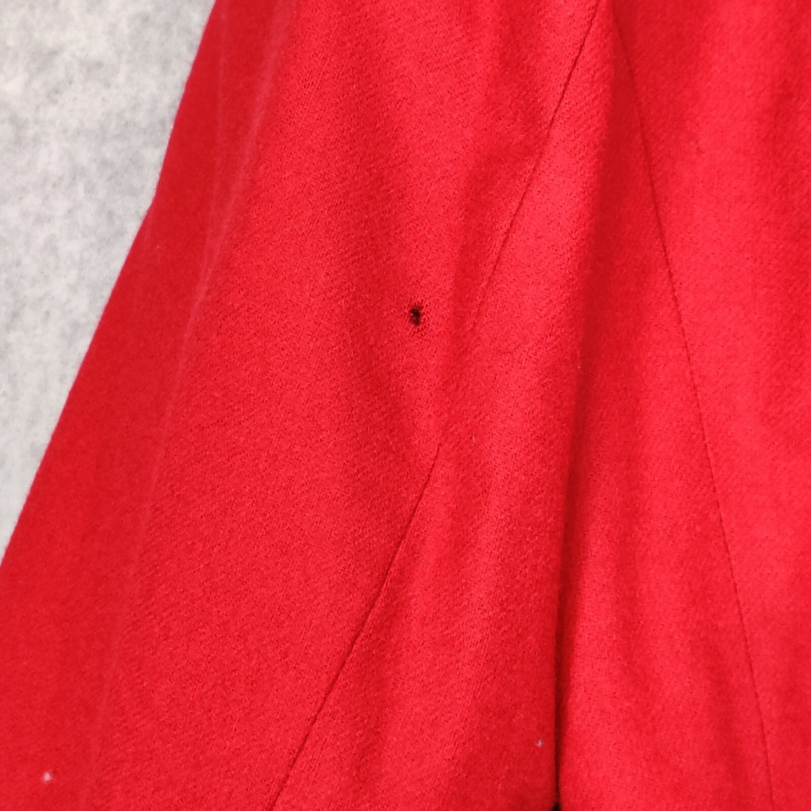 Pendleton Women Blazer 8 Solid Red Button Up Wool - image 8