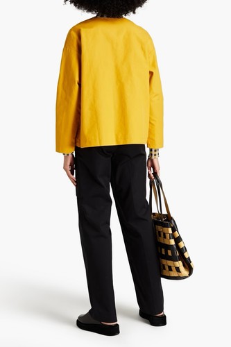 L.F. MARKEYValentin double-breasted cotton jacket (Yellow) Size 6 NEW With Tags - Picture 3 of 5