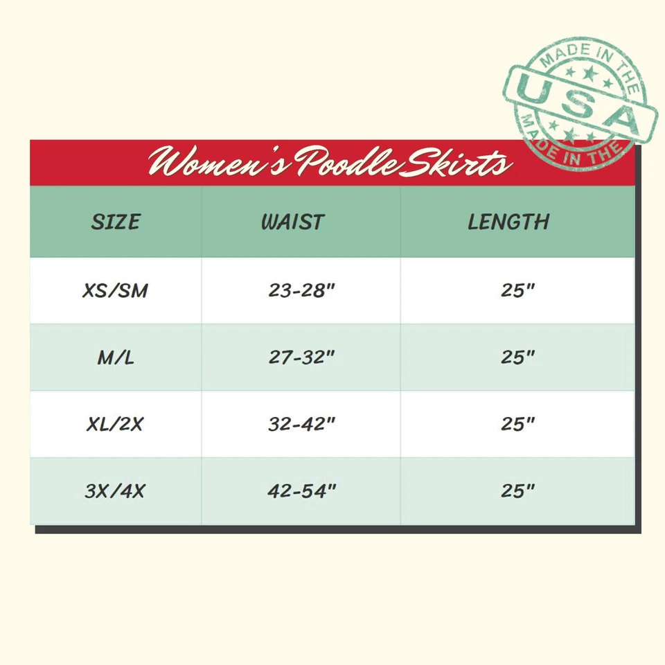 Hip Hop Tienda Años 50 Mujer 4 piezas Caniche Falda Conjunto Halloween o Baile Disfraz Conjunto Foto 3 de 3