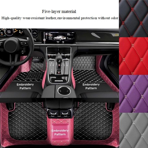 For Buick Enclave Car Floor Mats All Weather Liners Luxury Waterproof Custom Rug - Picture 3 of 23