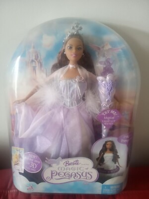 Princess Annika Barbie Magic of Pegasus African American AA Doll