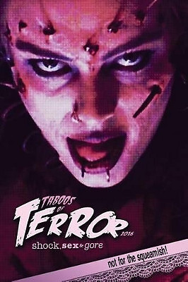 Taboos of Terror: Shock  Sex & Gore (2016) By Steve Hutchison - New Copy - 97...