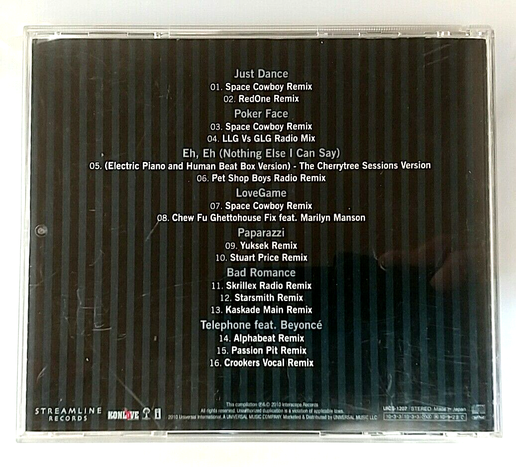 CD) Lady Gaga – The Remix, UICS-1207, Comp, Album, 16 Tracks. | eBay