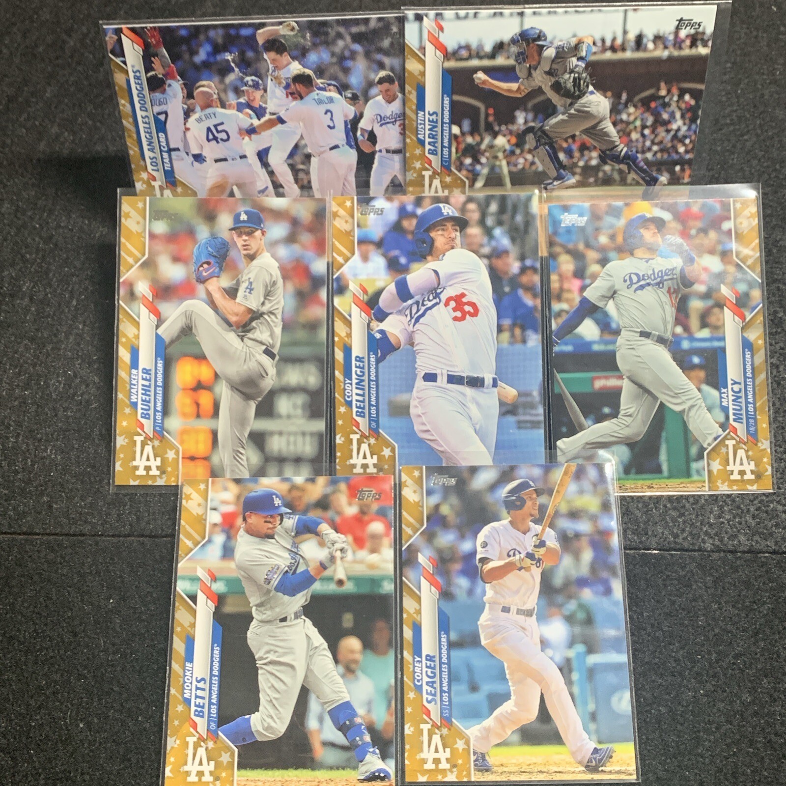 2020 Topps Gold Star Dodgers Lot (7) eBay