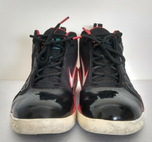 Nike Air Max A Lot Basketball Shoes - Red Black 395708-002 - Men's Size 10 - Picture 6 of 12