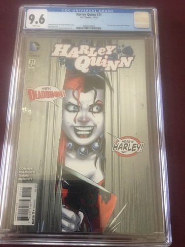 DC Harley Quinn #21 Amanda Conner Cover The Shining Homage CGC 9.6 White