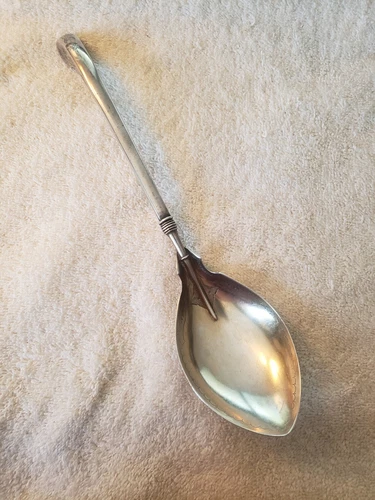 ANGELO by GORHAM sterling silver Vegetable/Berry SERVING SPOON 10.25"
