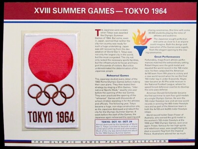 1964, XVIII Juegos , Tokio 1964