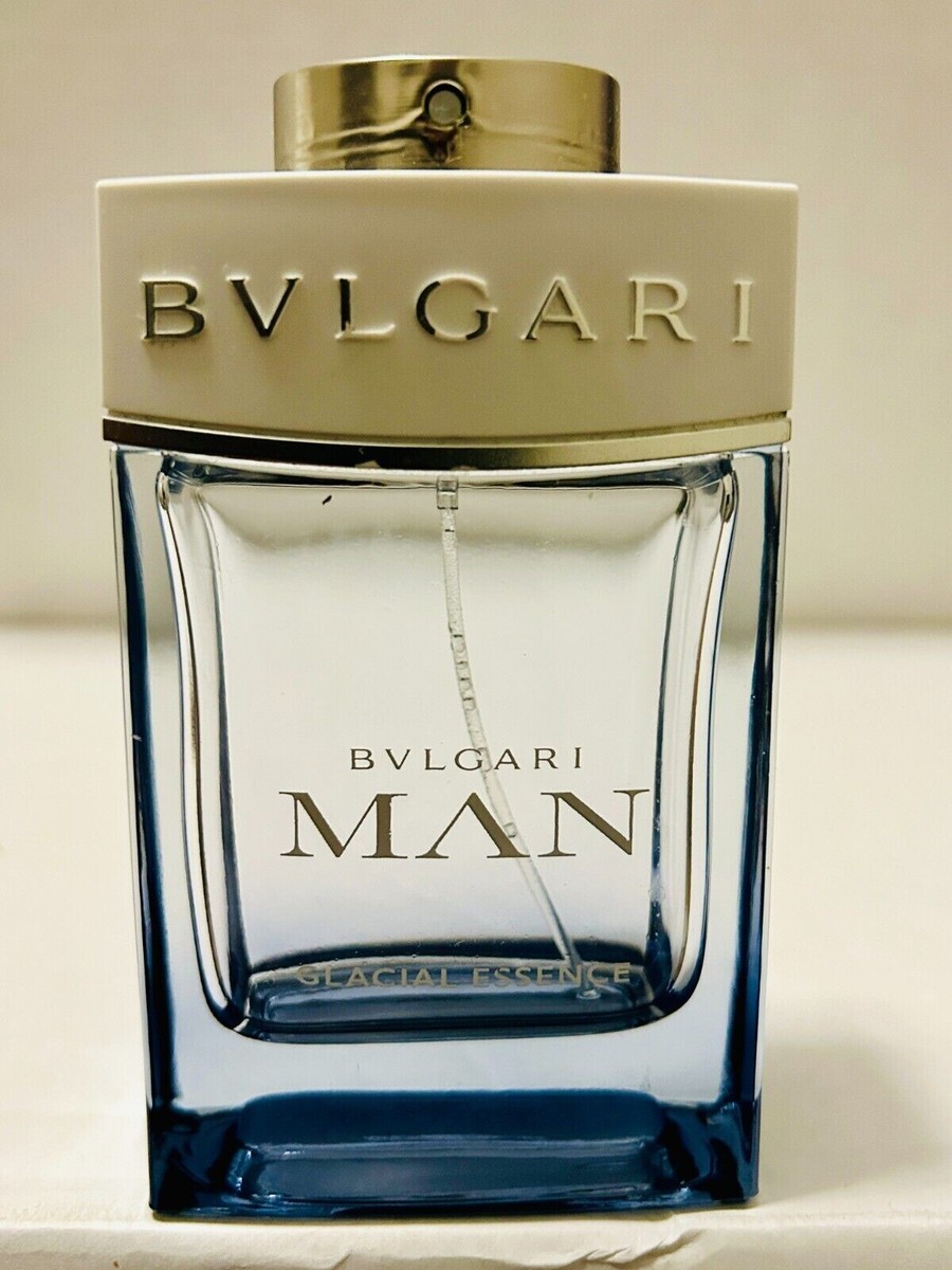 BVLGARI MAN Glacial Essence 3.4 oz / 100 ml EDP (Empty Bottle) | eBay