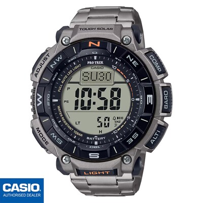 CASIO PRG-340T-7ER PRG-340T-7 PRO TREK TERMOMETRO BRUJULA ALTIMETRO TOUGH SOLAR